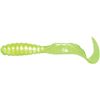 Image 1 : Mister Twister 3" Meeny Clear Chartreuse 25 Pack