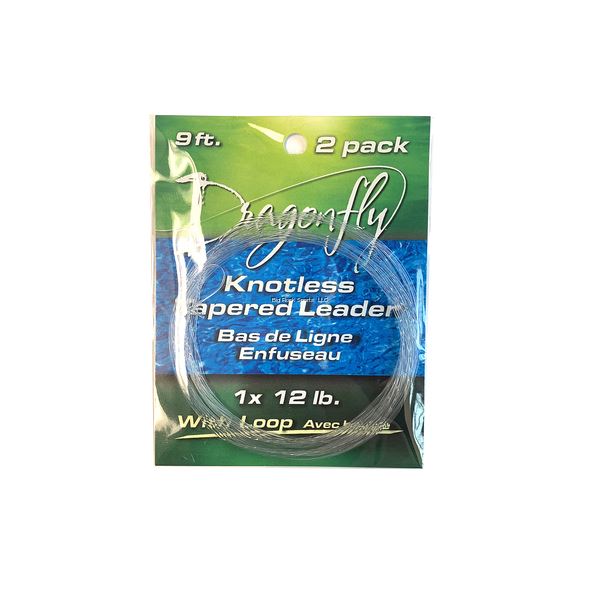 Dragonfly DTL-90X Tapered Leaders 2PK 14lb 9ft