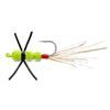 Image 1 : Celsius Tungsten Lil Leggy Jig Chartreuse Glitter 1/26 oz