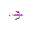 Image 1 : Lunkerhunt Lead Icy Glide Jig Fluorescent Pink Glow 1/8oz