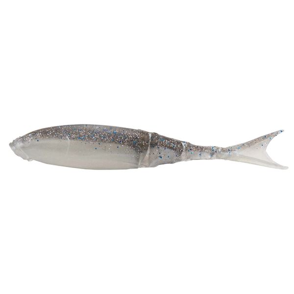 Z-Man ElaZtech RaZor ShadZ (4 Pack) Smokey Shad 4.5"