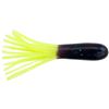 Image 1 : Johnson Crappie Buster Tubes Grape/Chartreuse 1 3/4"