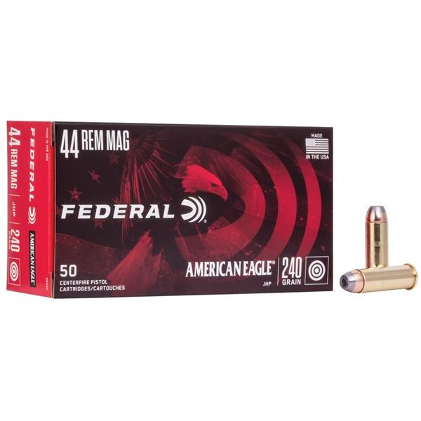 American Eagle 44 Rem Magnum Jacketed Hollow Point 240 Grain (50 Rounds)