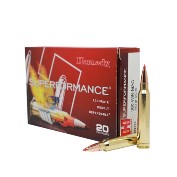 Hornady Superformance 300 Win Mag 180 Grain SST (20 Rounds)