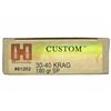 Image 1 : Hornady Custom 30-40 Krag 180 Grain SP (20 Rounds)