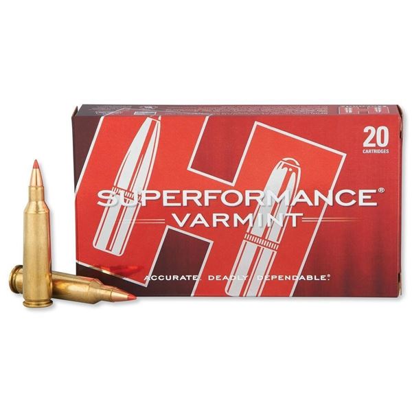 Hornady Superformance 22-250 Rem 50 Grain V-Max (20 Rounds)