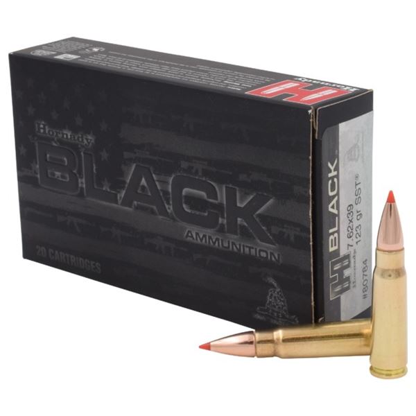 Hornady Black 7.62x39 123 Grain SST (20-Rounds)