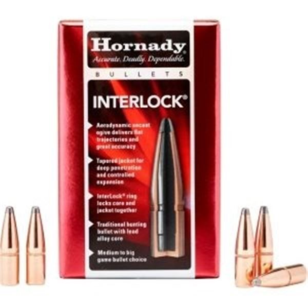 Hornady Interlock 270 Cal 150 Grain SP (100 Count)