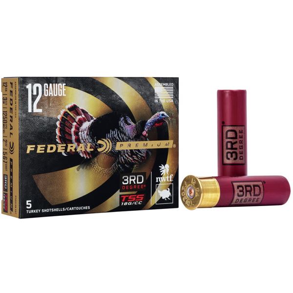 Federal Premium 3rd Degree Turkey Load 12 Gauge 5-6-7 Mixed Shot  3 1/2" 2 oz (5 Rounds)
