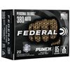 Image 1 : Federal 380 Auto Personal Defense Punch JHP 85 Grain (20 Cartridges)