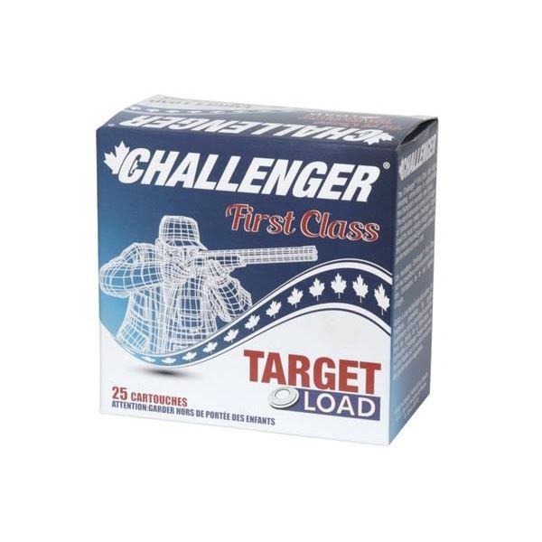 Challenger Target Load 12 Gauge 2 3/4" 1 1/8 oz #8 (25 Rounds)