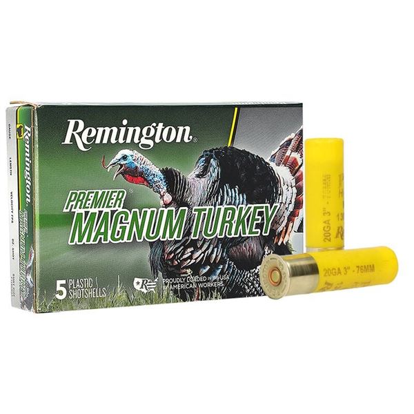 Remington 20GA 1 1/4 OZ #6 Turkey Load (5 Rounds)