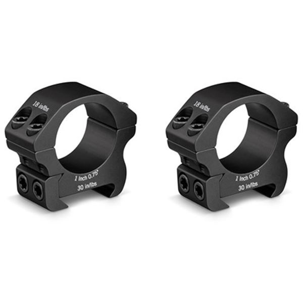 Vortex Pro Series 1" Riflescope Low Rings