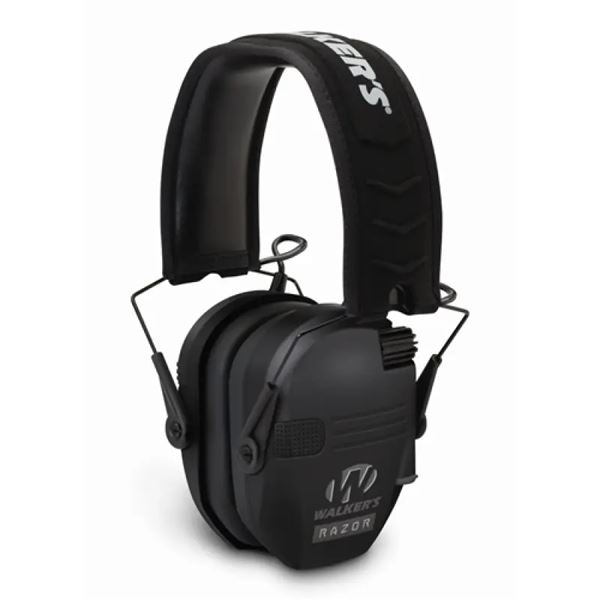 Walker's Razor Slim Shooter Electronic Muffs Black