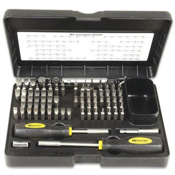Wheeler Deluxe 89-Piece Professional Gunsmithing Screwdriver Set