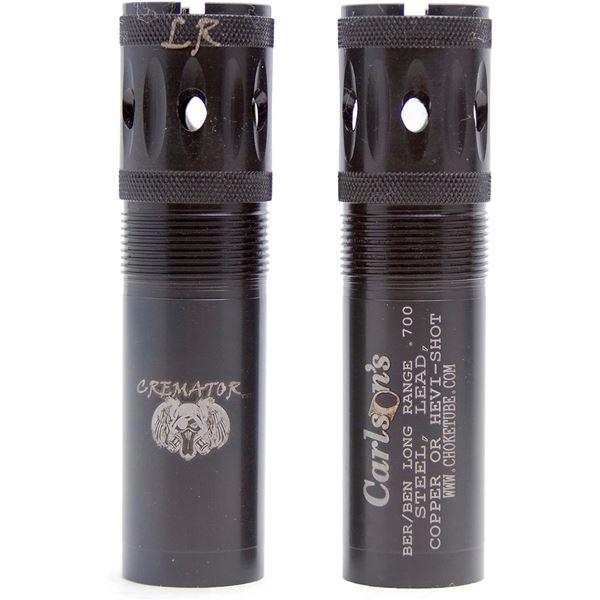 Carlson's Cremator Benelli/Beretta Mobil For Steel, Lead or Hevi Shot MR/LR 20 Gauge Choke Tube Set