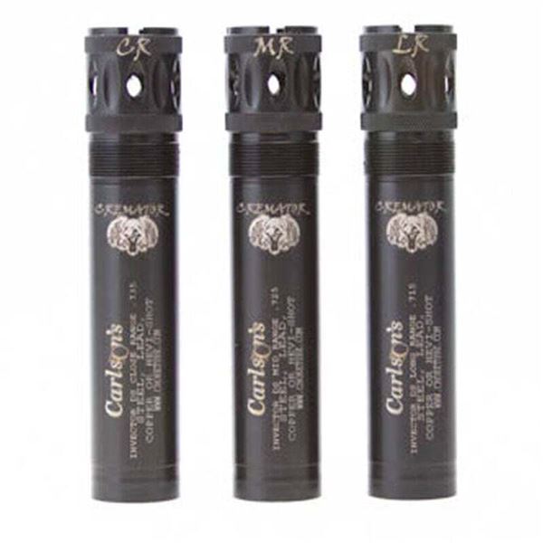 Carlson's Cremator 12 Gauge Long Range Ported Browning Invector DS Choke Tube for steel lead or hevi