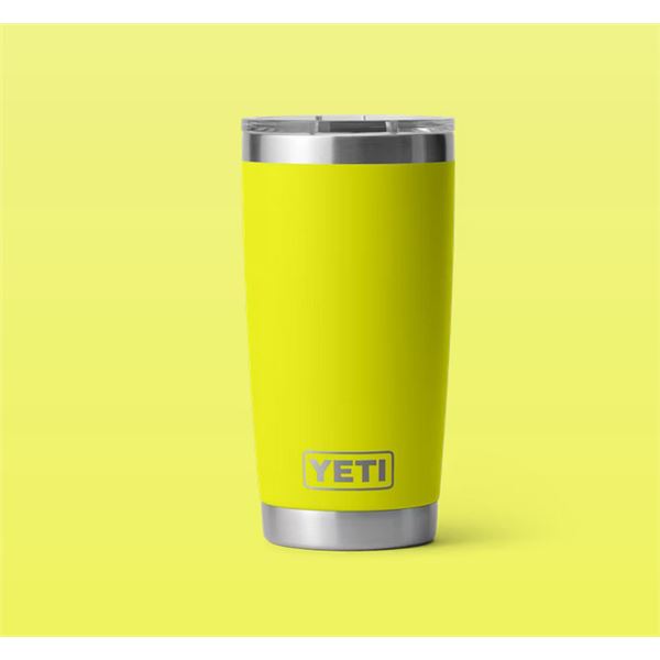YETI Rambler 20 oz/591 ml Firefly Yellow