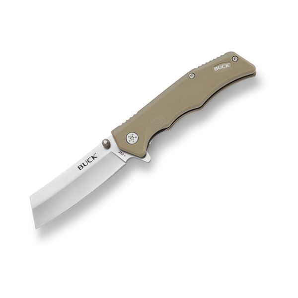 Buck Knives 252 Trunk Folding Knife Tan Khaki