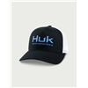 Image 1 : Huk Performance Fishing Trucker Hat OSFA Black