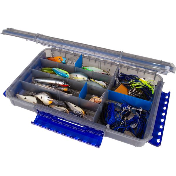 Flambeau Zerust Max Waterproof 20 Compartments Tackle Box (14" L x 8.89" W x 2.1" D)