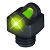 Image 1 : TRUGLO Starbrite Deluxe Fiber-Optic Shotgun Sights Green 3-56
