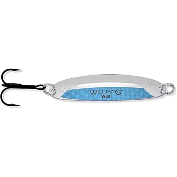 Williams W60EB-R-EB Large Wabler Spoon On Rack 3-1/4" 3/4oz Electric Blue