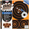 Image 1 : Birchwood Casey Big Burst Adhesive Bullseye Targets 3 12"