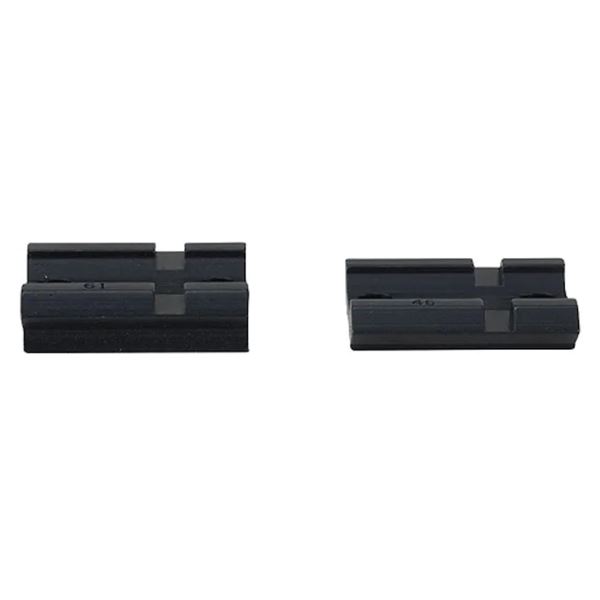 Weaver Aluminum Base Pair Matte Black 48465