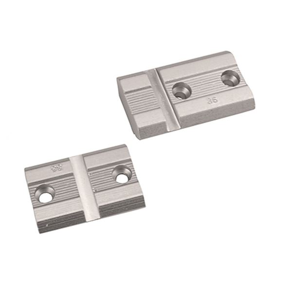 Weaver Aluminum Base Pair Silver 48461
