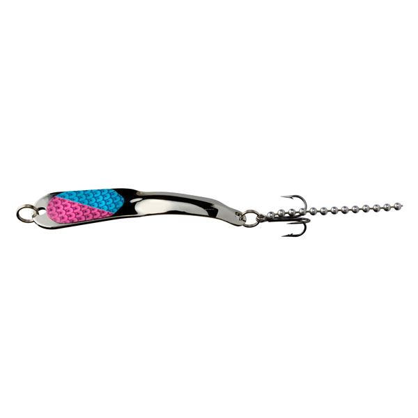 Iron Decoy Steely 5 RAINBOW Steely Spoon Size 5, 4 1/4", 1 oz, Rainbow Trout