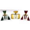 Image 1 : Mid-Century Modern Crystal Perfume Bottles