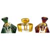 Image 4 : Mid-Century Modern Crystal Perfume Bottles