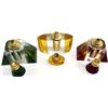Image 5 : Mid-Century Modern Crystal Perfume Bottles