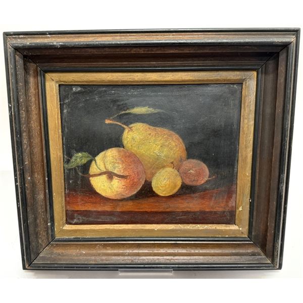 S. D. Johnson Signed Still-Life Oil on Board