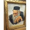 Image 2 : Judaica Rabbi Portrait Oil on Board