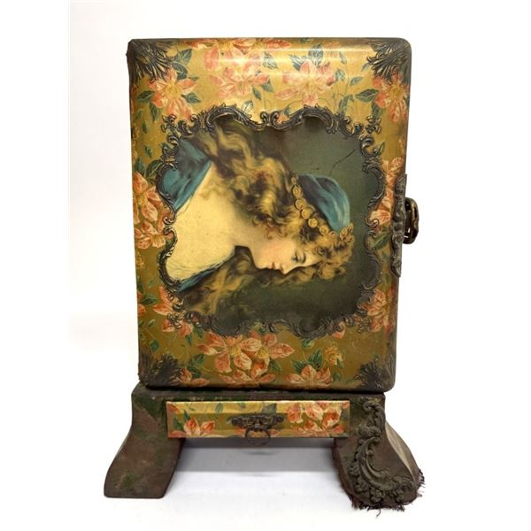 Victorian Celluloid Vanity Photo Album on Stand