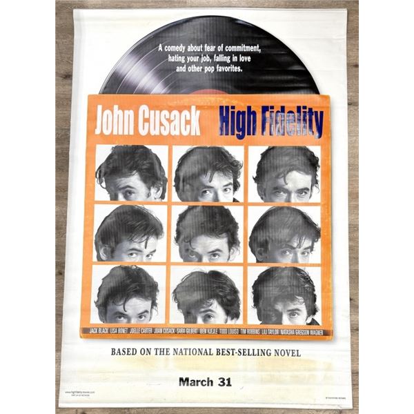 2000 High Fidelity John Cusack Movie Banner