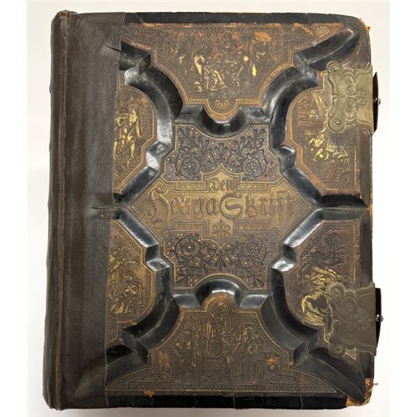 1889 Swedish Family Bible - Den Heliga Skrift