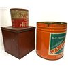 Image 4 : Vintage Pretzel Advertising Snack Tins