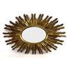 Image 1 : Mid-Century Gold Sunburst Mirror