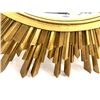 Image 3 : Mid-Century Gold Sunburst Mirror