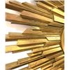 Image 4 : Mid-Century Gold Sunburst Mirror