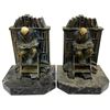 Image 1 : 1930s JB Hirsch Librarian Bookends on Marble