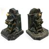 Image 2 : 1930s JB Hirsch Librarian Bookends on Marble