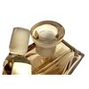 Image 7 : Moser Art Deco Eiffel Tower Glass Perfume Bottle