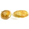 Image 6 : Carnival Glass Marigold Candy Dishes & Creamer