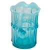Image 4 : Antique Spooner Opalescent Blue Regal Glass Set