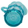 Image 5 : Antique Spooner Opalescent Blue Regal Glass Set