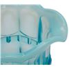 Image 6 : Antique Spooner Opalescent Blue Regal Glass Set